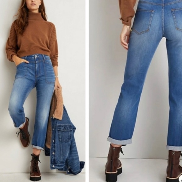 Anthropologie Denim - Anthro Pilcro Leterpress Slim Boyfriend Jeans Tall